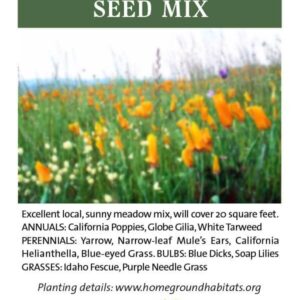 Marin Meadow Mix; California native species